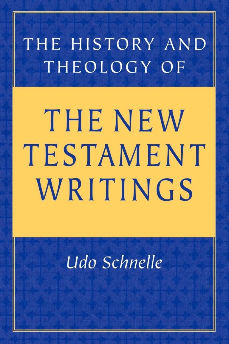 The History  And Theology Of NT Writings