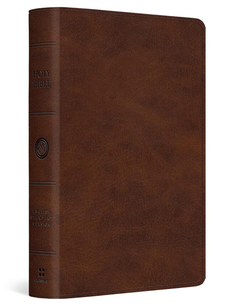 818pkjq-ipL._SL1500_ The Holy Bible: English Standard Version, Large Print, Trutone, Deep Brown