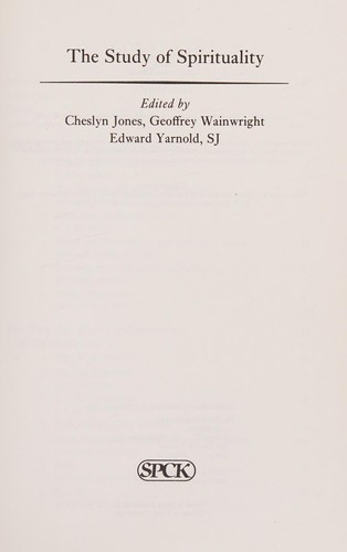 The Study of Spirituality