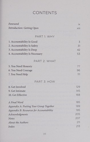 Open: What Happens When You Get Real, Get Honest, and Get Accountable