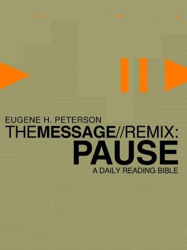 The Message Bible  Pbk