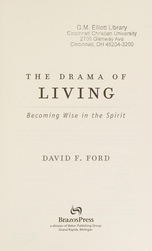 The Drama Of Living ( Spirituality)