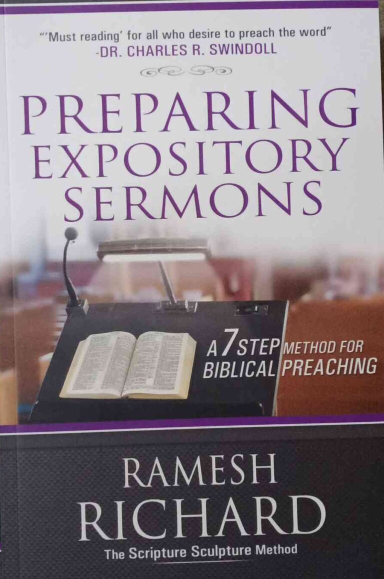 Preparing Expository Sermons