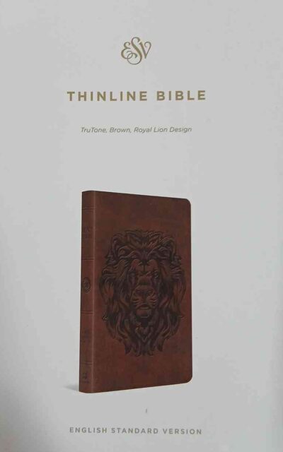 ESV Thinline  Bible ( Royal Lion )