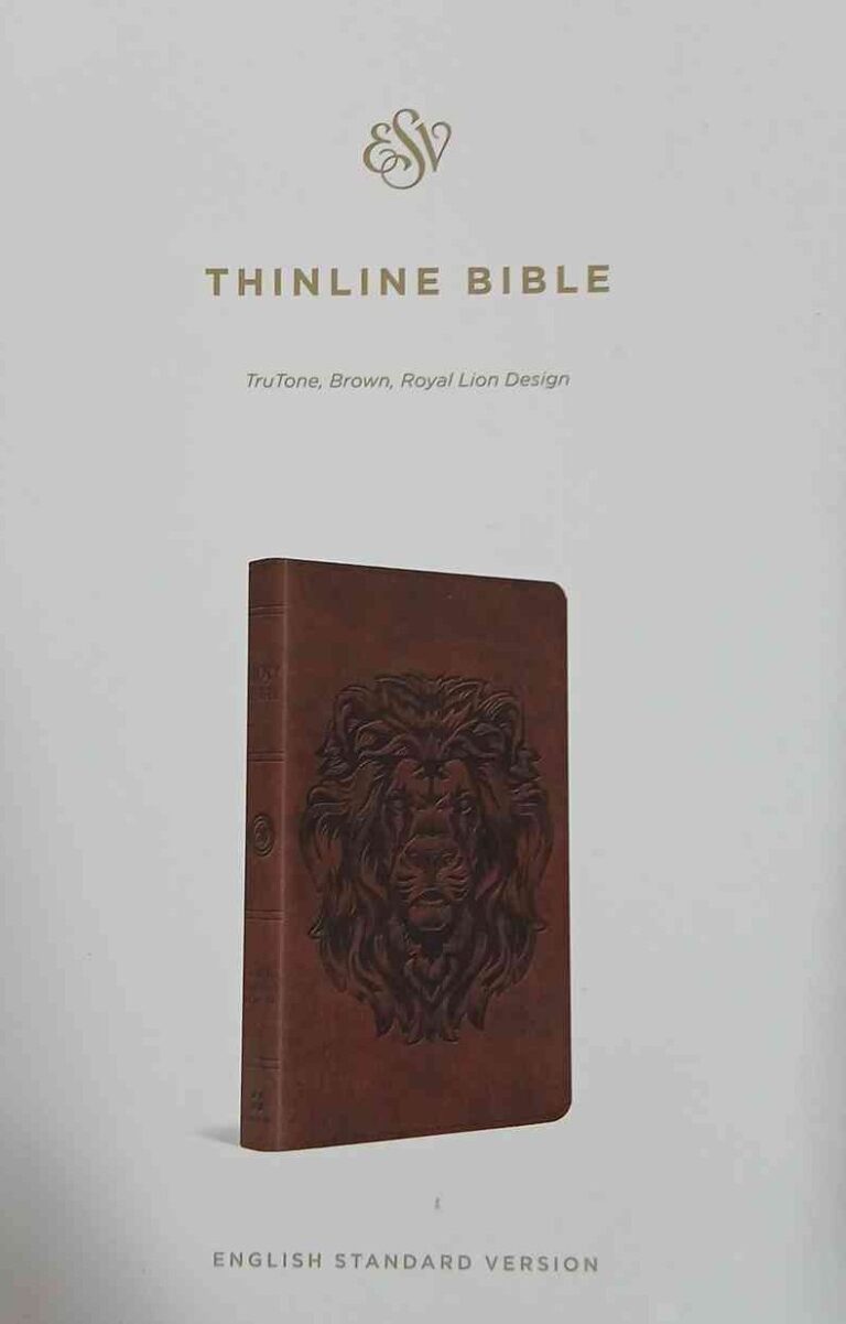 ESV Thinline  Bible ( Royal Lion )