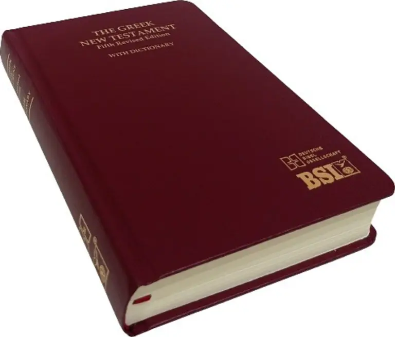 The Greek  New Testament  (Fifth R Dictionary)